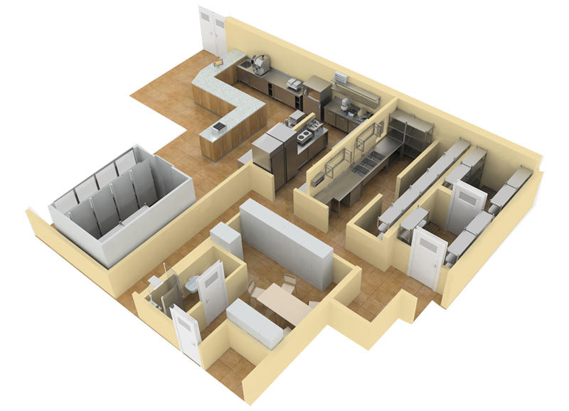 Кухня на заправочной станции (АЗС)