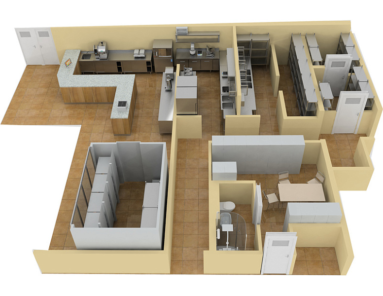 Кухня на заправочной станции (АЗС)