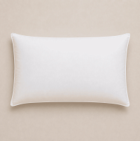 Подушка пуховая трехкамерная Hanse Natural Hybrid Pillow Jumbo, 51×71 см, белая