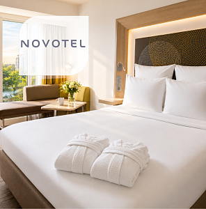Novotel – готовое постельное белье для отелей