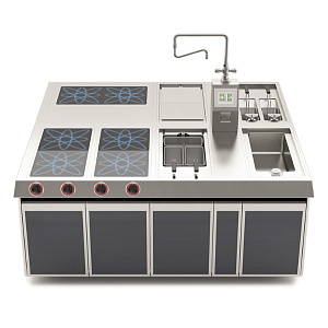 Кухонные острова и моноблоки