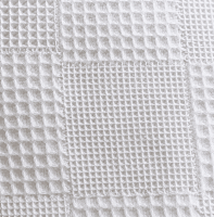 Халат вафельный Scacchi, 100% хлопок, белый