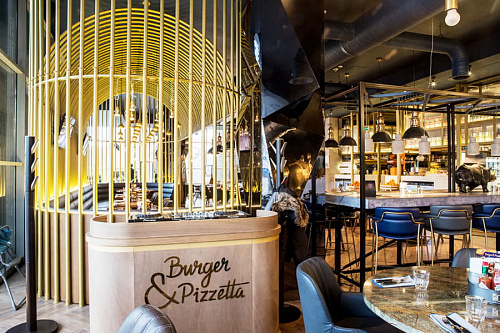 Ресторан “Burger&Pizzetta”, ТЦ “Европейский”, Москва