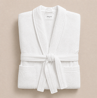 Халат махровый Frette, 100% хлопок, белый