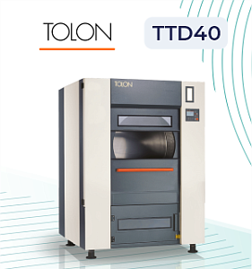 Профессиональная сушильная машина TOLON TTD40, загрузка 40 кг
