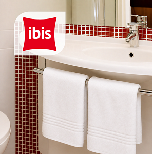 Махровые полотенца для отелей Ibis