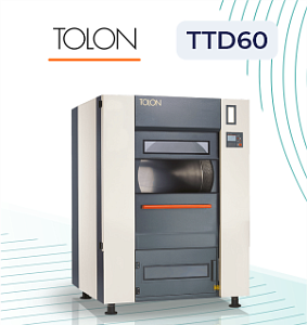 Профессиональная сушильная машина TOLON TTD60, загрузка 60 кг