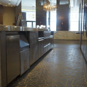 Специализированное кухонное оборудование для HoReCa. Отель Hilton 5*, ресторан «All Dining Restaurant», Киев. На фото кухня ресторана по проекту Profitex.