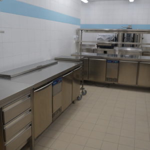 Специализированное кухонное оборудование для HoReCa. Отель Hilton 5*, ресторан «All Dining Restaurant», Киев. На фото холодильное оборудование Electrolux Professional.
