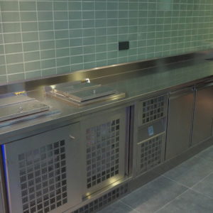 Кухонное оборудование для ресторанов и кафе. Отель Hilton 5*, ресторан «All Dining Restaurant», Киев. На фото холодильное оборудование.