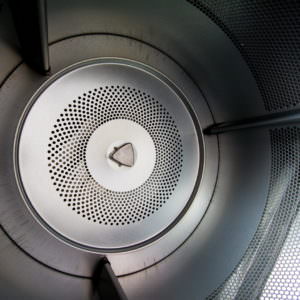 Прачечное оборудование Electrolux. Коммерческая прачечная, Симферополь. На фото барабан профессиональной сушильной машины Electrolux.
