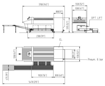 Габариты ALPHA T5