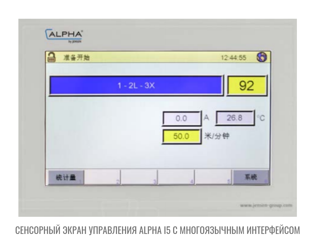 JENSEN ALPHA I5 ДИСПЛЕЙ