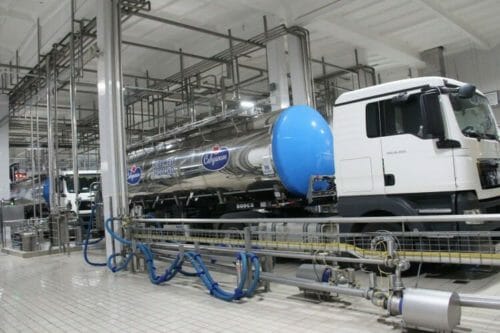 Поставка прачечного оборудования Imesa от Profitex. УП «Савушкино», Олтуш, Беларусь. На фото цех завода.
