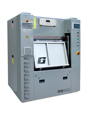 БАРЬЕРНАЯ СТИРАЛЬНАЯ МАШИНА BW450 GIRBAU ЗАГРУЗКА 45 КГ