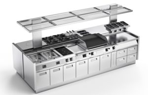 Профессиональные модульные кухни ANGELO PO ICON 7000