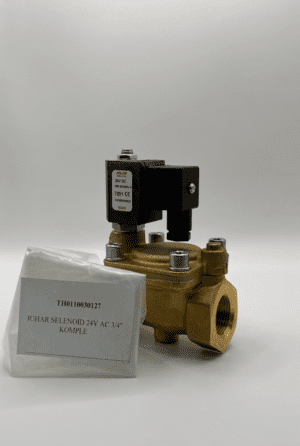 Steam Selenoid Valve 24V AC 3/4″ / Паровой запорный электромагнитный клапан AC 3/4″ сушильной / стиральной машины Tolon