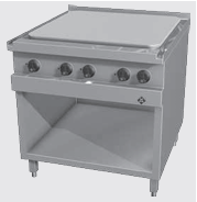 Электрическая плита MKN OPTIMA 850 с варочной поверхностью на 4 зоны